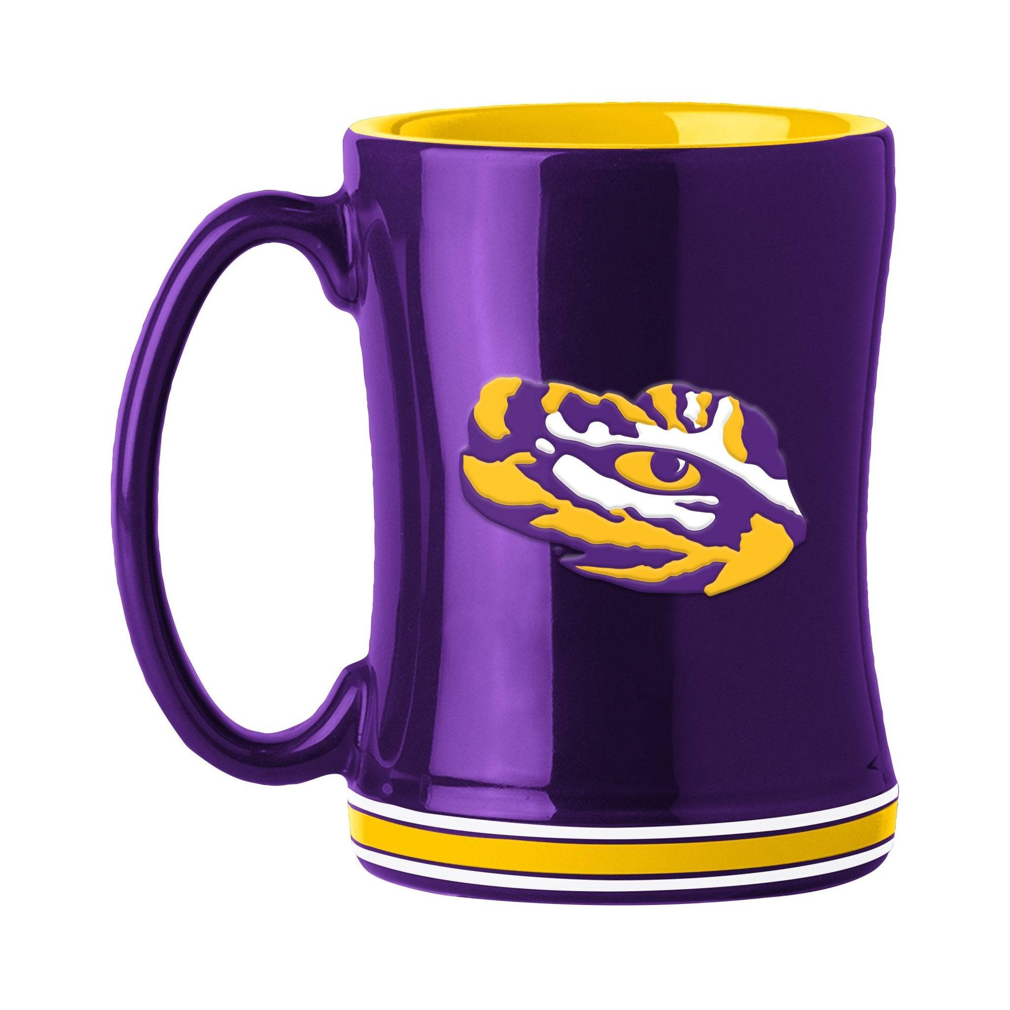 LSU 14oz Relief Mug - Logo Brands