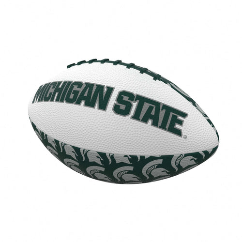 Product Image for MI State Mini-Size Rubber Football