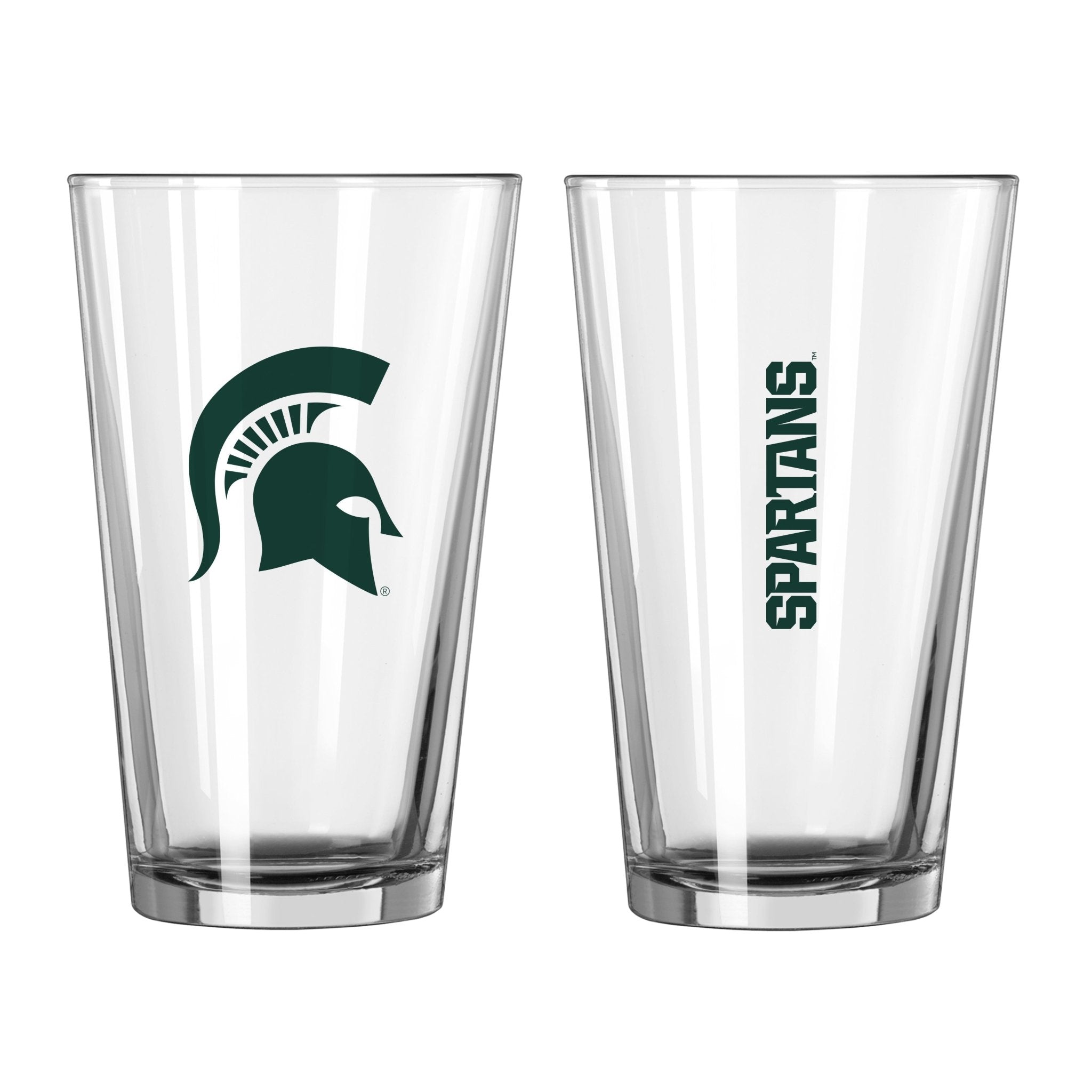 Michigan State 16oz Gameday Pint Glass - Logo Brands,Michigan State 16oz Gameday Pint Glass - Logo Brands