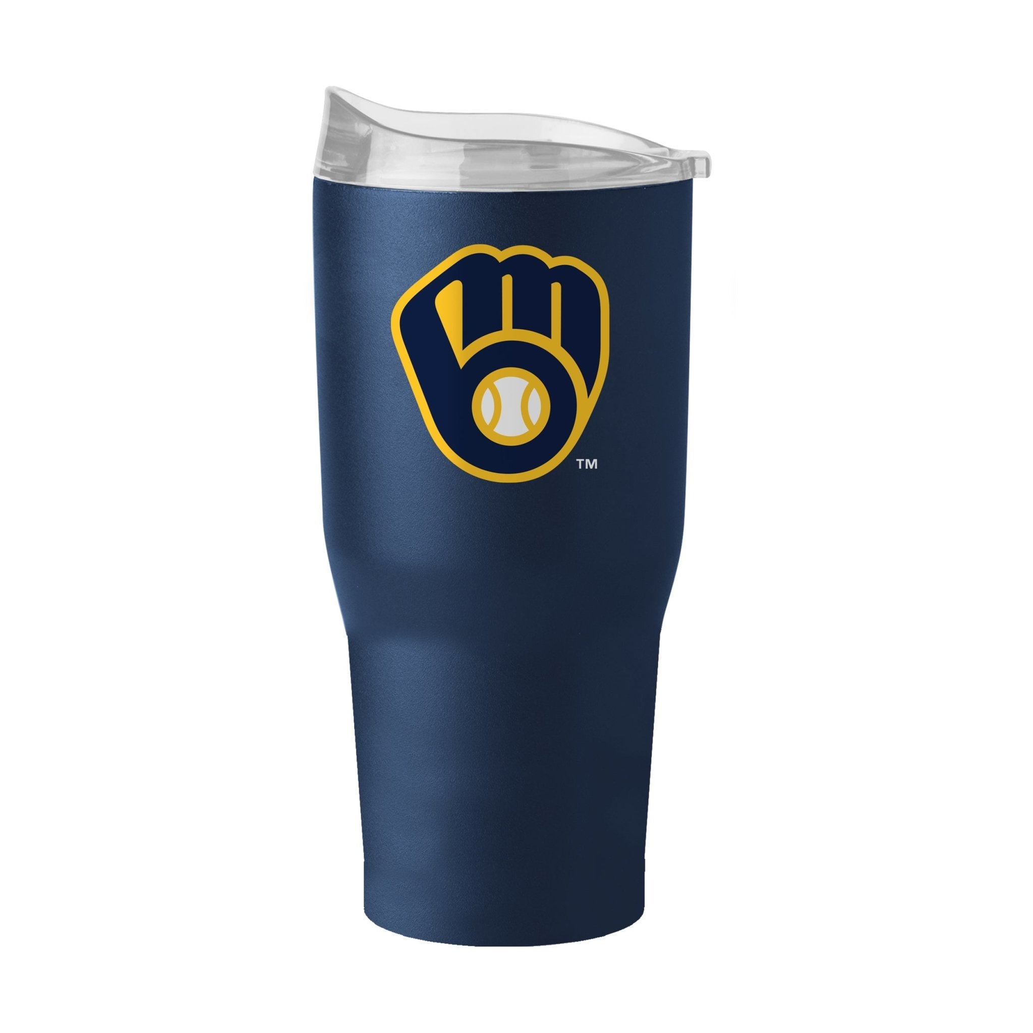 Milwaukee Brewers 30oz Flipside Powder Coat Tumbler - Logo Brands