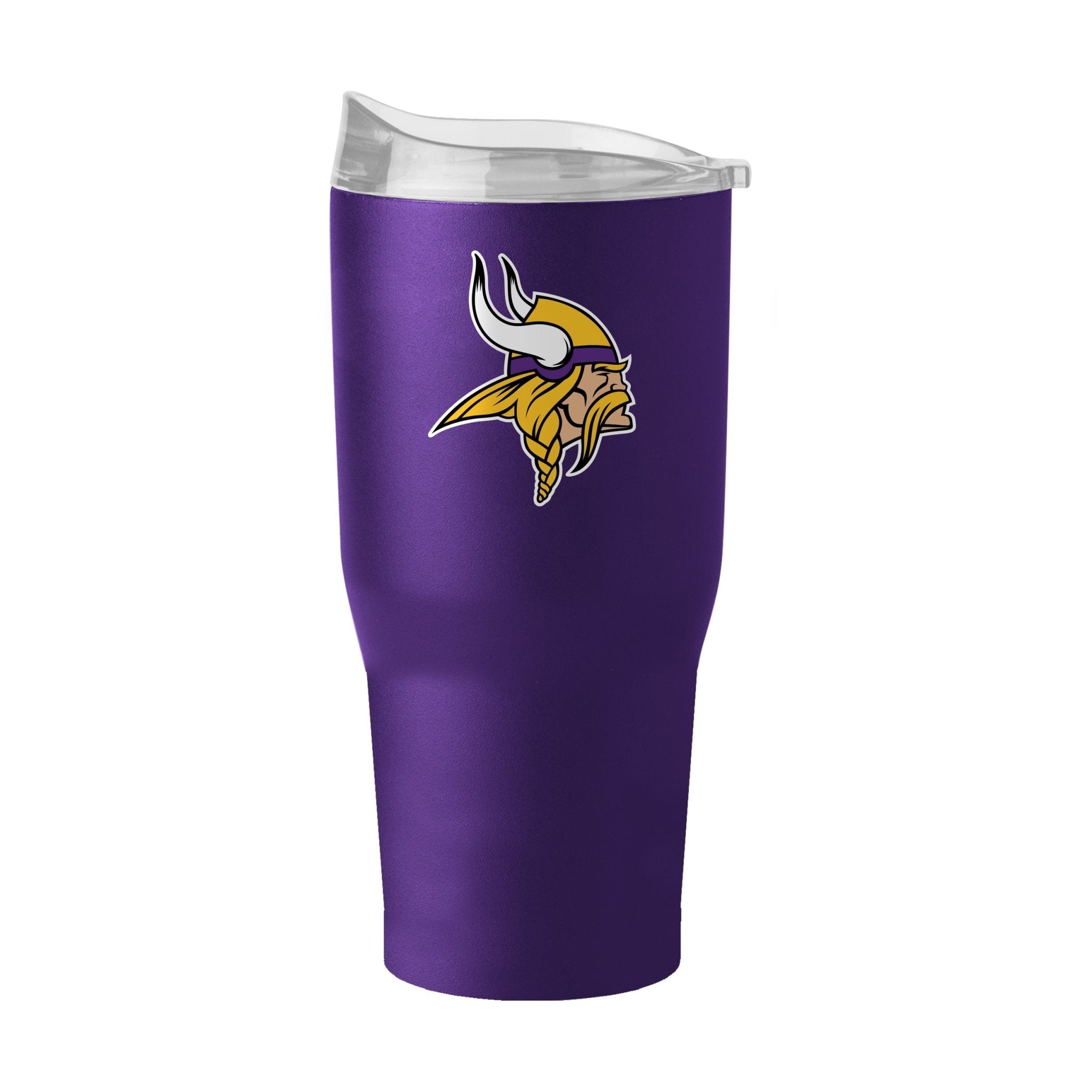 Minnesota Vikings 30oz Flipside Powder Coat Tumbler - Logo Brands