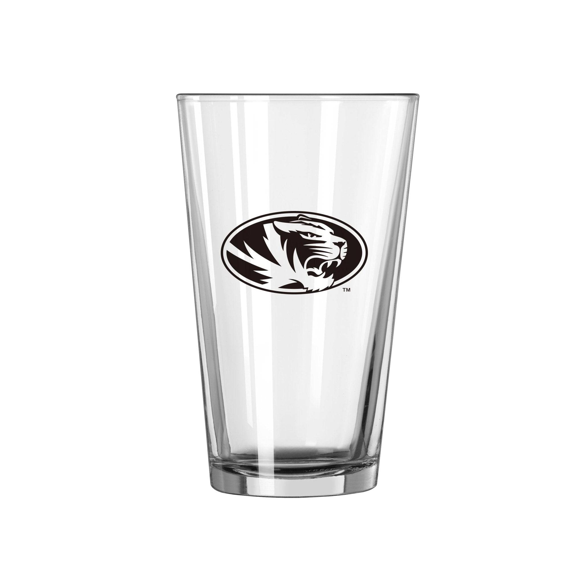 Missouri 16oz Gameday Pint Glass - Logo Brands,Missouri 16oz Gameday Pint Glass - Logo Brands