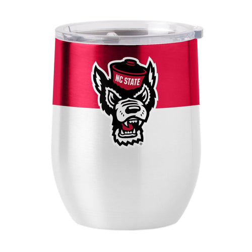 Product Image for NC State 16 oz. Colorblock Stainless Curved Beverage Tumbler