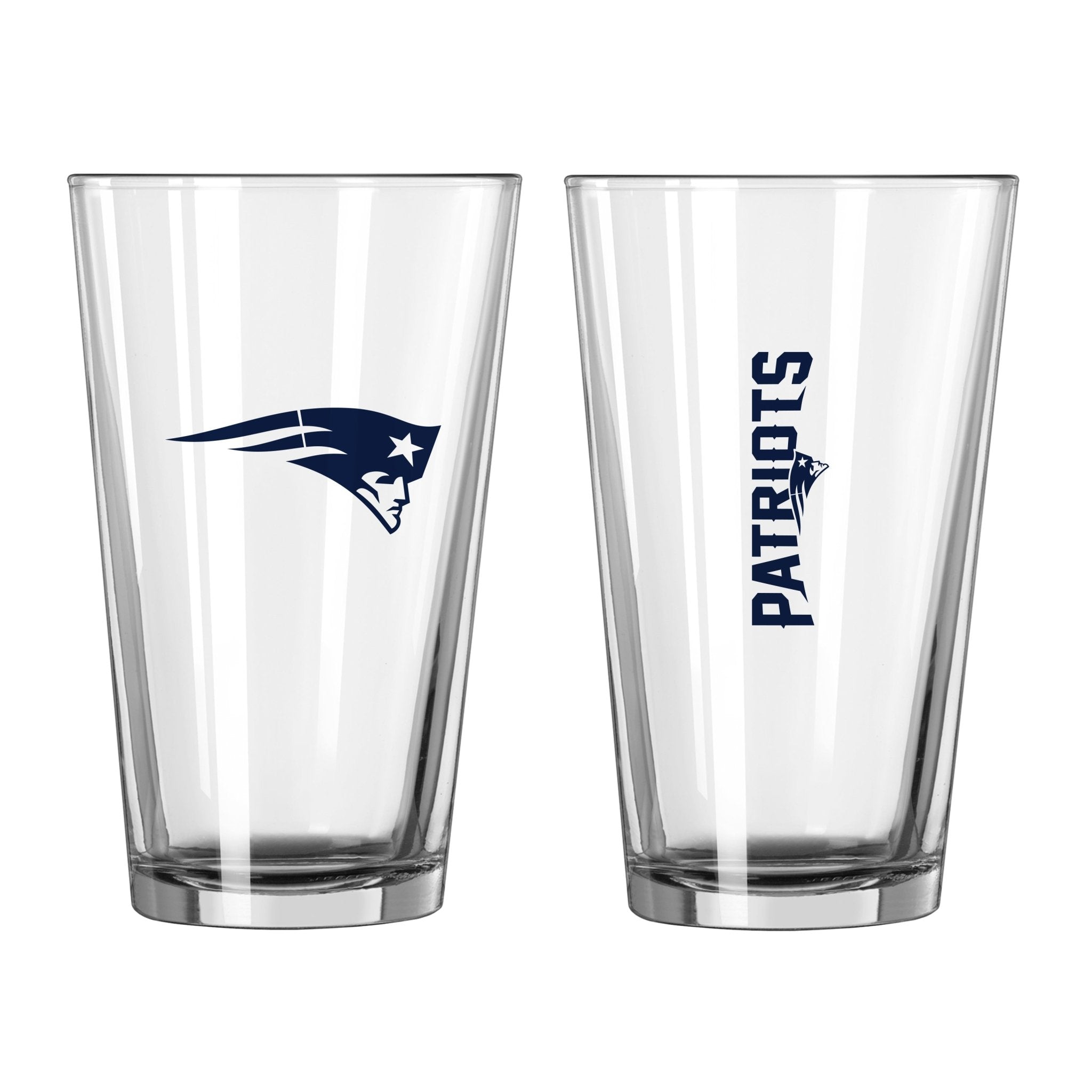 New England Patriots 16oz Gameday Pint Glass - Logo Brands,New England Patriots 16oz Gameday Pint Glass - Logo Brands