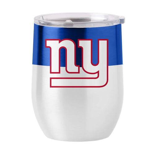 Product Image for New York Giants 16 oz. Colorblock Stainless Curved Beverage Tumbler