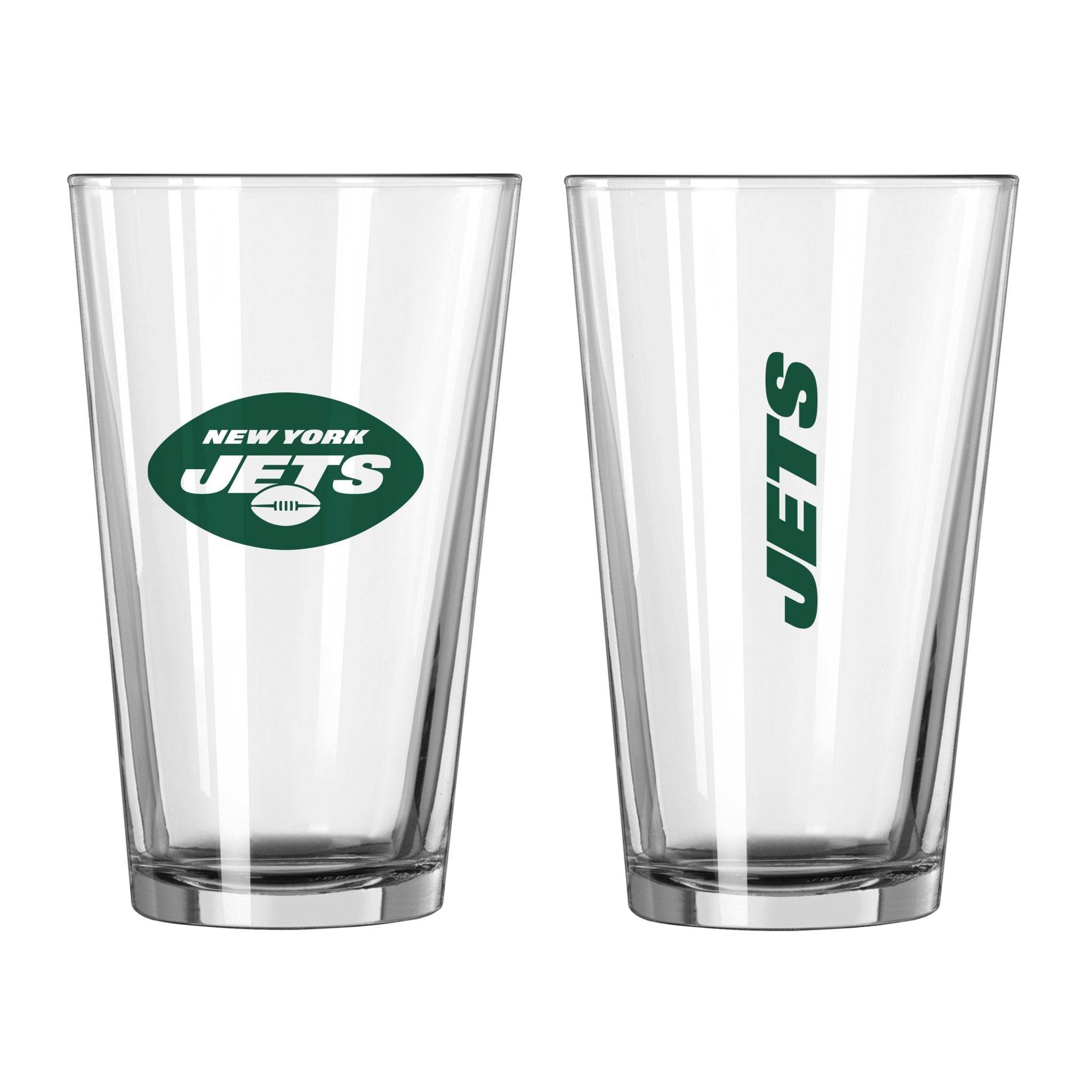 New York Jets 16oz Gameday Pint Glass - Logo Brands,New York Jets 16oz Gameday Pint Glass - Logo Brands