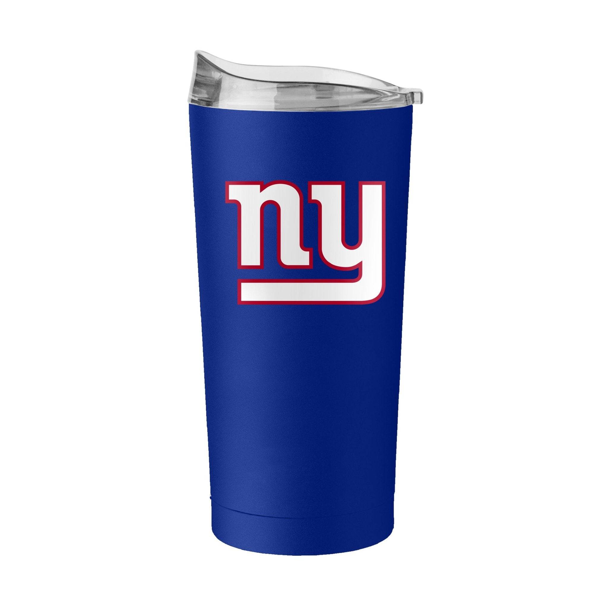 NY Giants 20oz Flipside Powder Coat Tumbler - Logo Brands