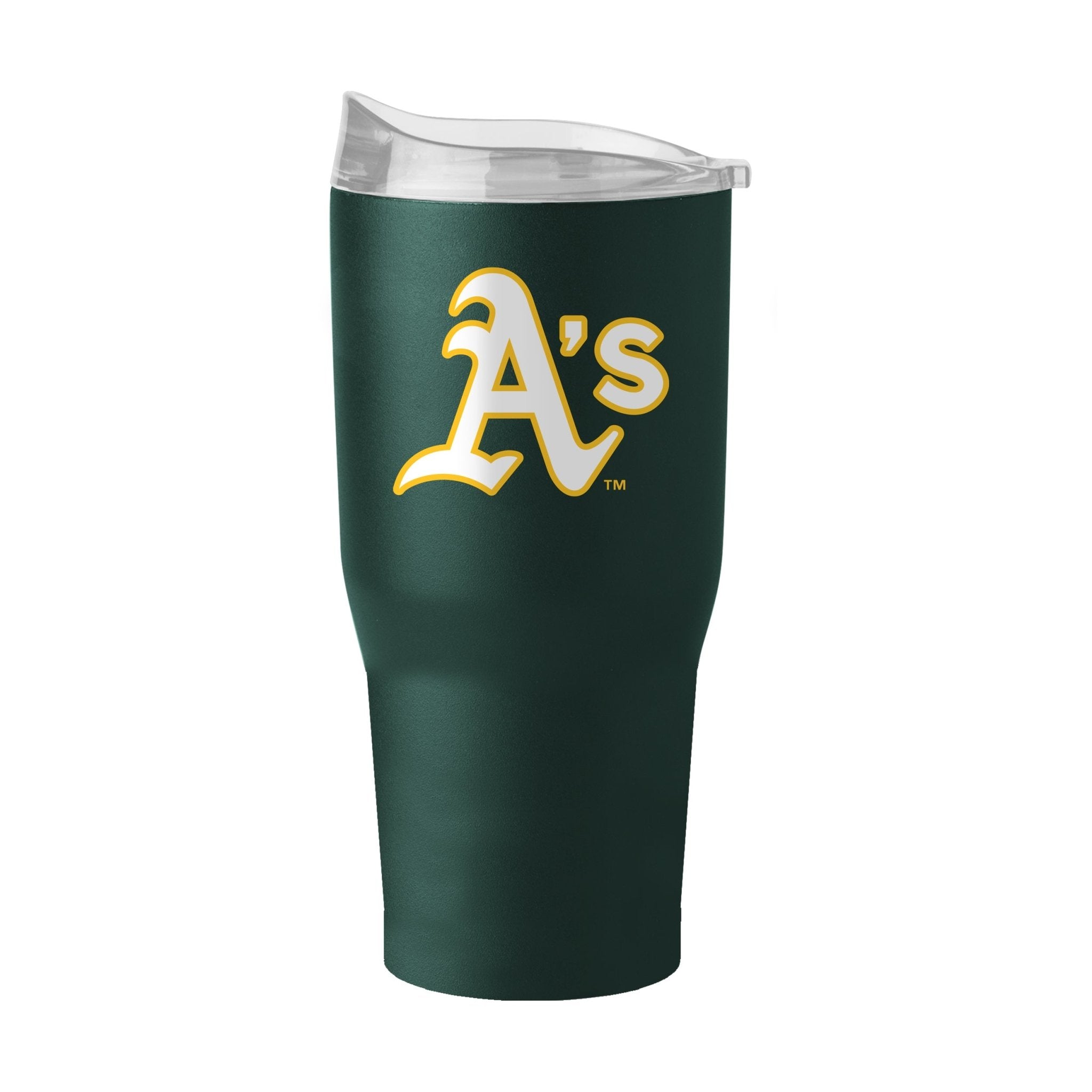 Oakland Athletics 30oz Flipside Powder Coat Tumbler - Logo Brands