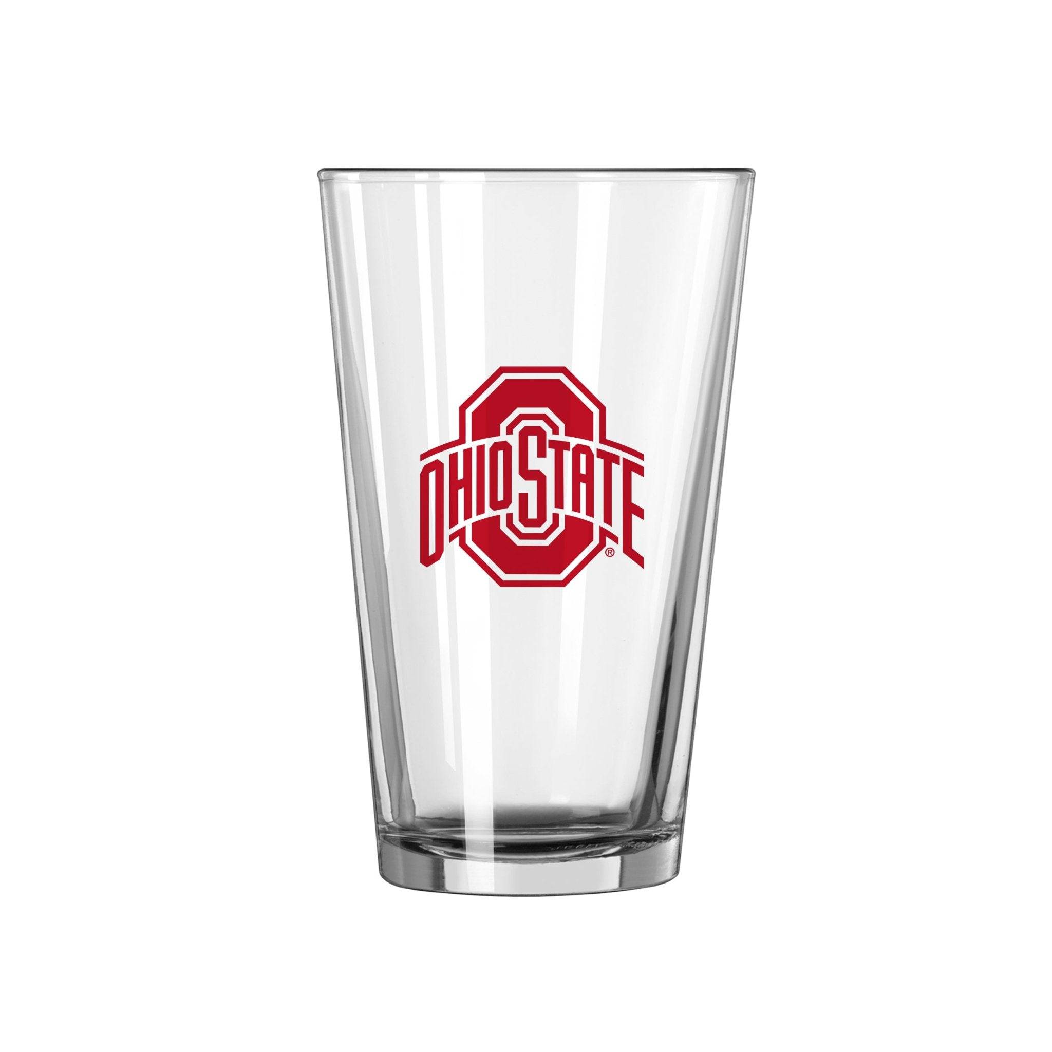 Ohio State 16oz Gameday Pint Glass - Logo Brands,Ohio State 16oz Gameday Pint Glass - Logo Brands