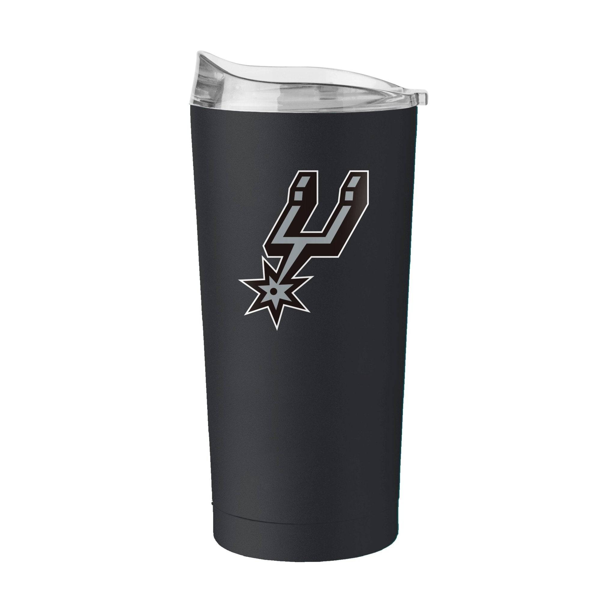 San Antonio Spurs 20oz Flipside Powder Coat Tumbler - Logo Brands