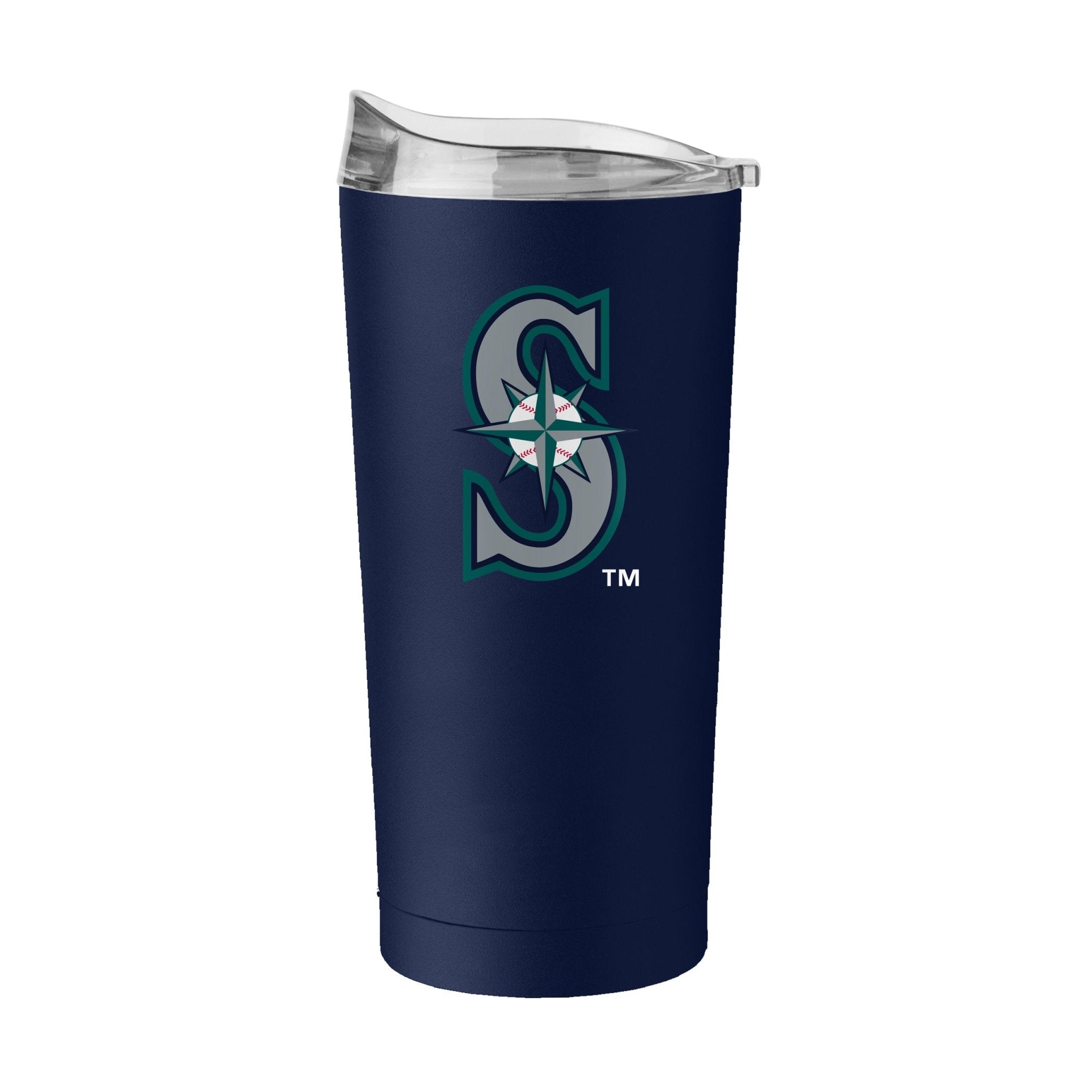 Seattle Mariners 20oz Flipside Powder Coat Tumbler - Logo Brands