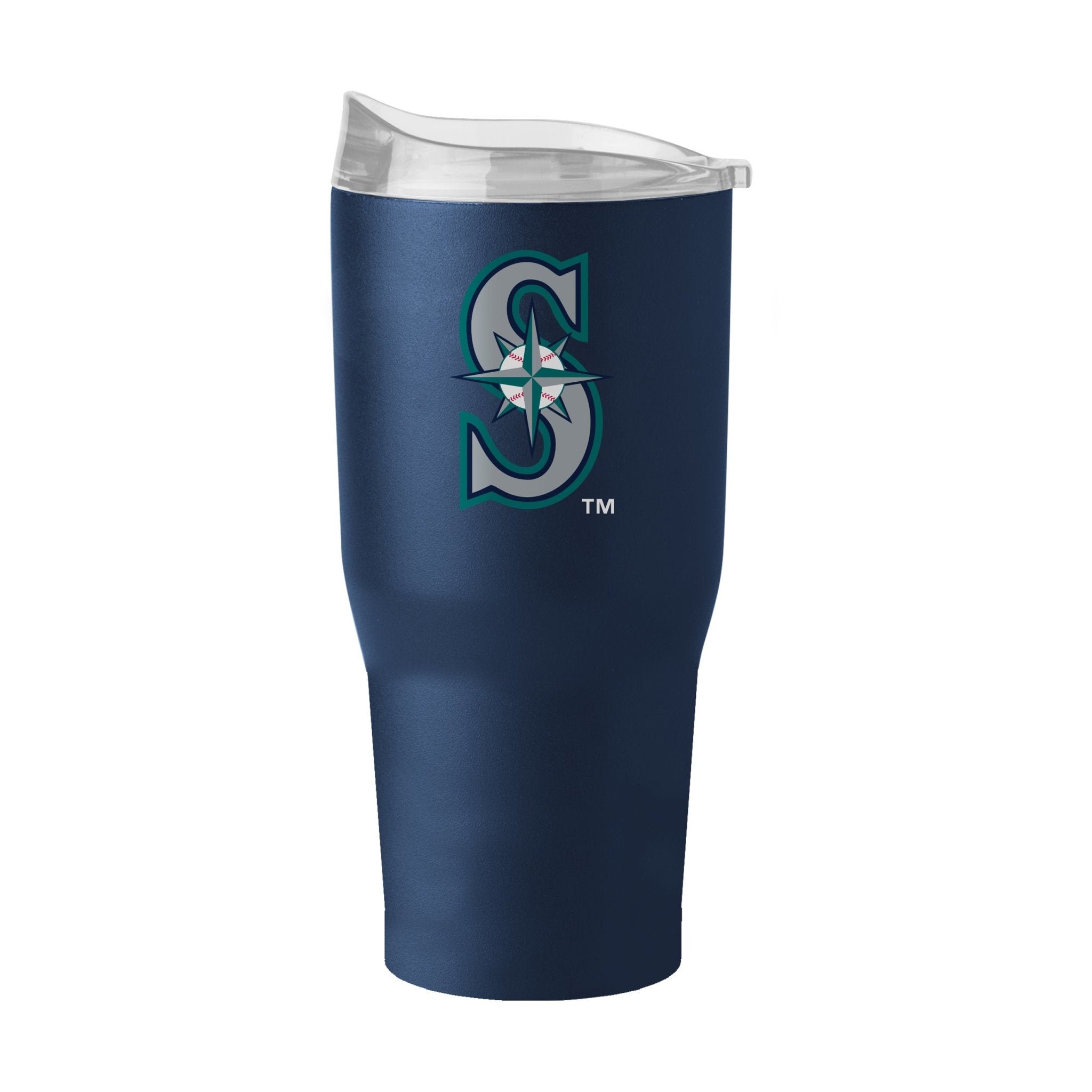 Seattle Mariners 30oz Flipside Powder Coat Tumbler - Logo Brands