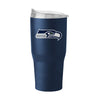 Seattle Seahawks 30oz Flipside Powder Coat Tumbler - Logo Brands