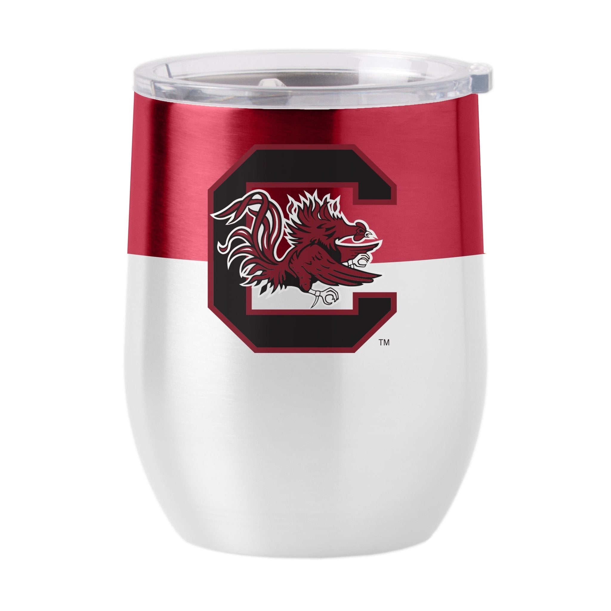 South Carolina Colorblock 16oz Stainless Curved Beverage - Logo Brands