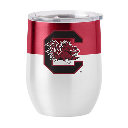 Product Image for South Carolina 16 oz. Colorblock Stainless Curved Beverage Tumbler