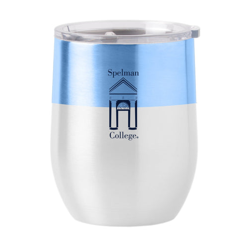 Product Image for Spelman College 16 oz. Colorblock Stainless Curved Beverage Tumbler