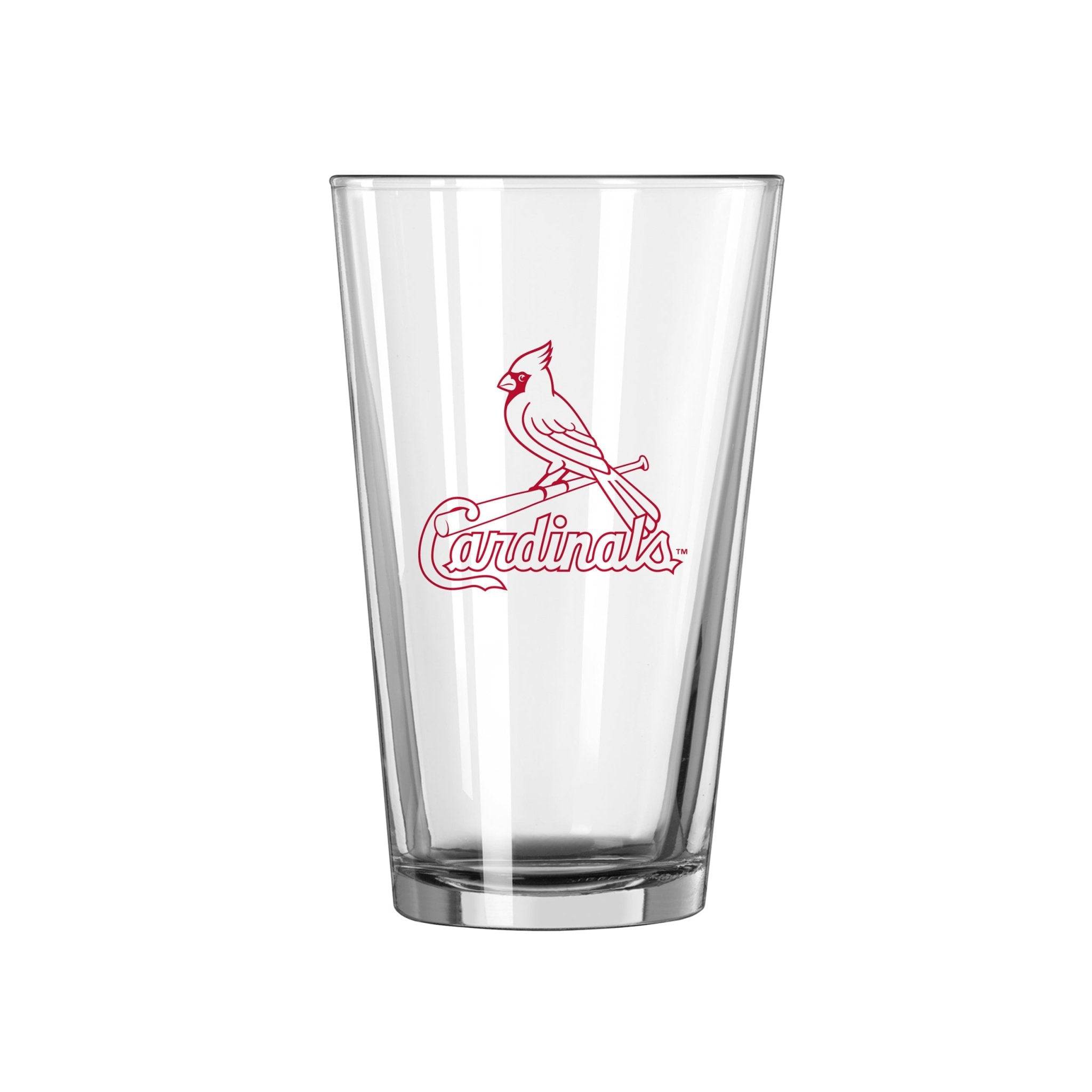 St Louis Cardinals 16oz Gameday Pint Glass - Logo Brands,St Louis Cardinals 16oz Gameday Pint Glass - Logo Brands