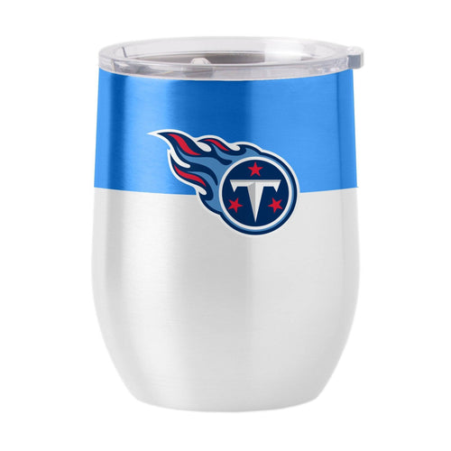 Product Image for Tennessee Titans 16 oz. Colorblock Stainless Curved Beverage Tumbler