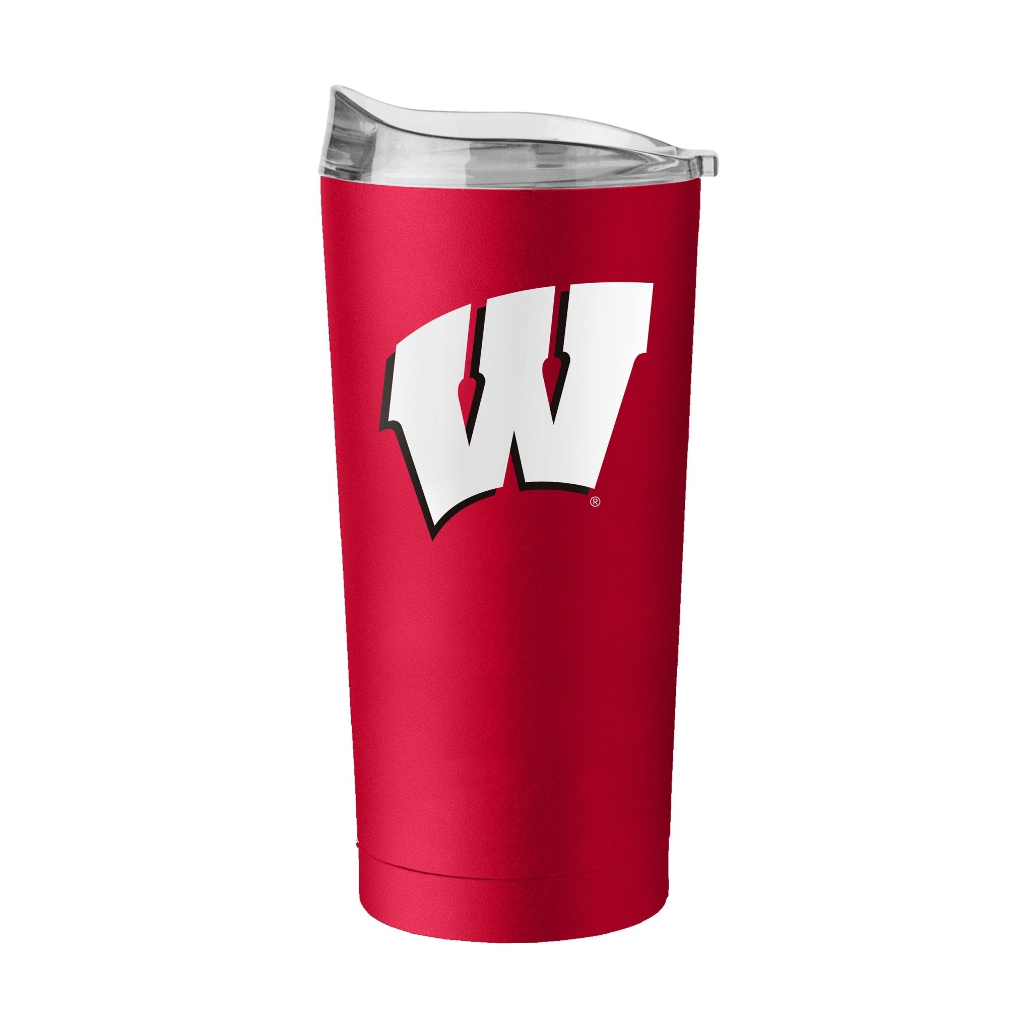 Wisconsin 20oz Flipside Powder Coat Tumbler - Logo Brands